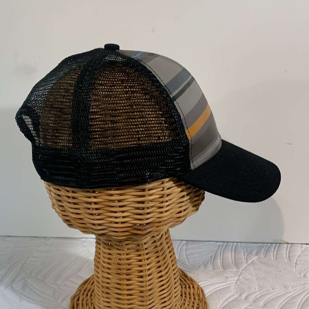 Kooringal striped grey black cap Hat - Picture 5 of 10